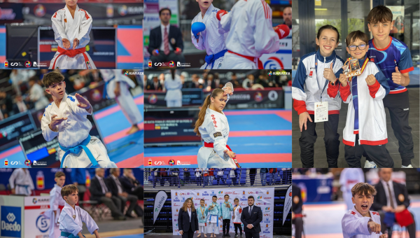 Enhorabuena a nuestros karatecas pardillanos del Club Karate José Mateos